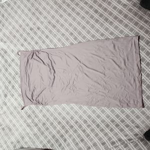 Light purple Cowl cocktail dress